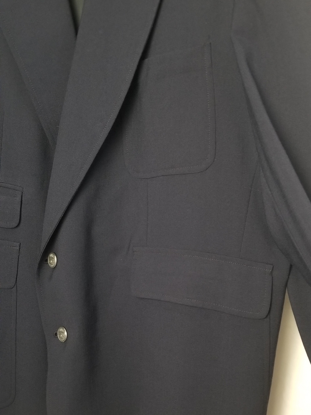 Men's Orvis Navy Blazer Size 50R - Picture 5 of 7